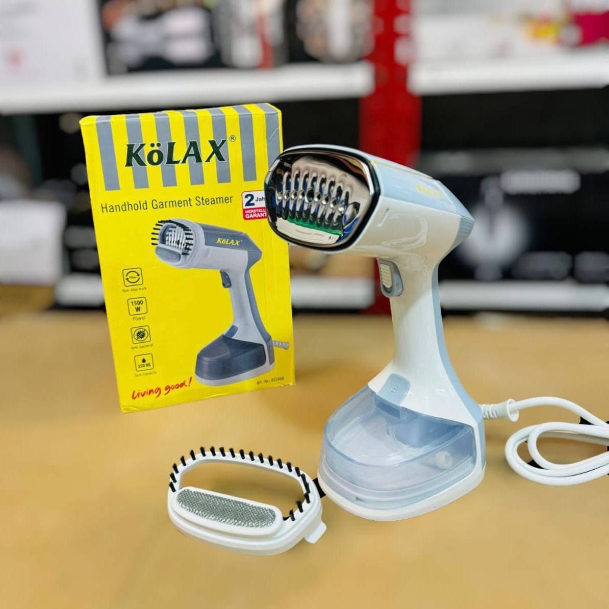 KoLAX Handheld Garments Steamer