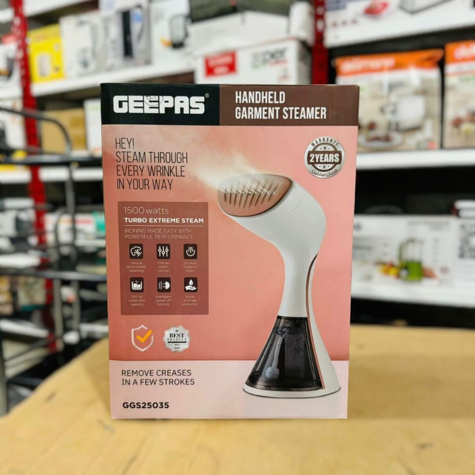 GEEPAS 1500W Handheld Garment Steamer-25035