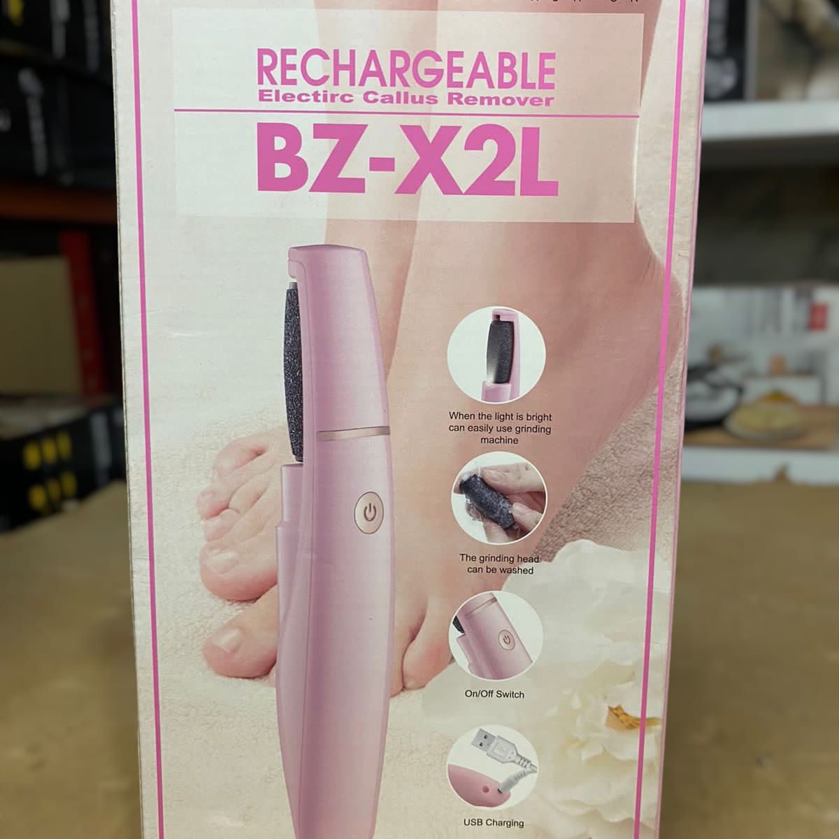 Rechargeable Callus Remover BZ-X2L