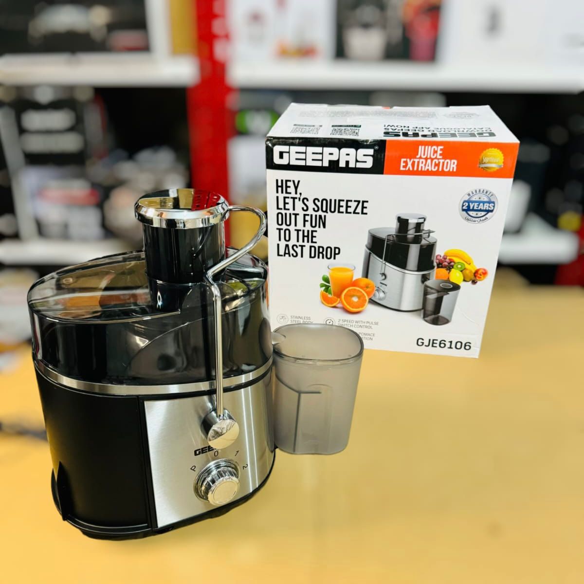 GEEPAS Juice Extractor GJE6106