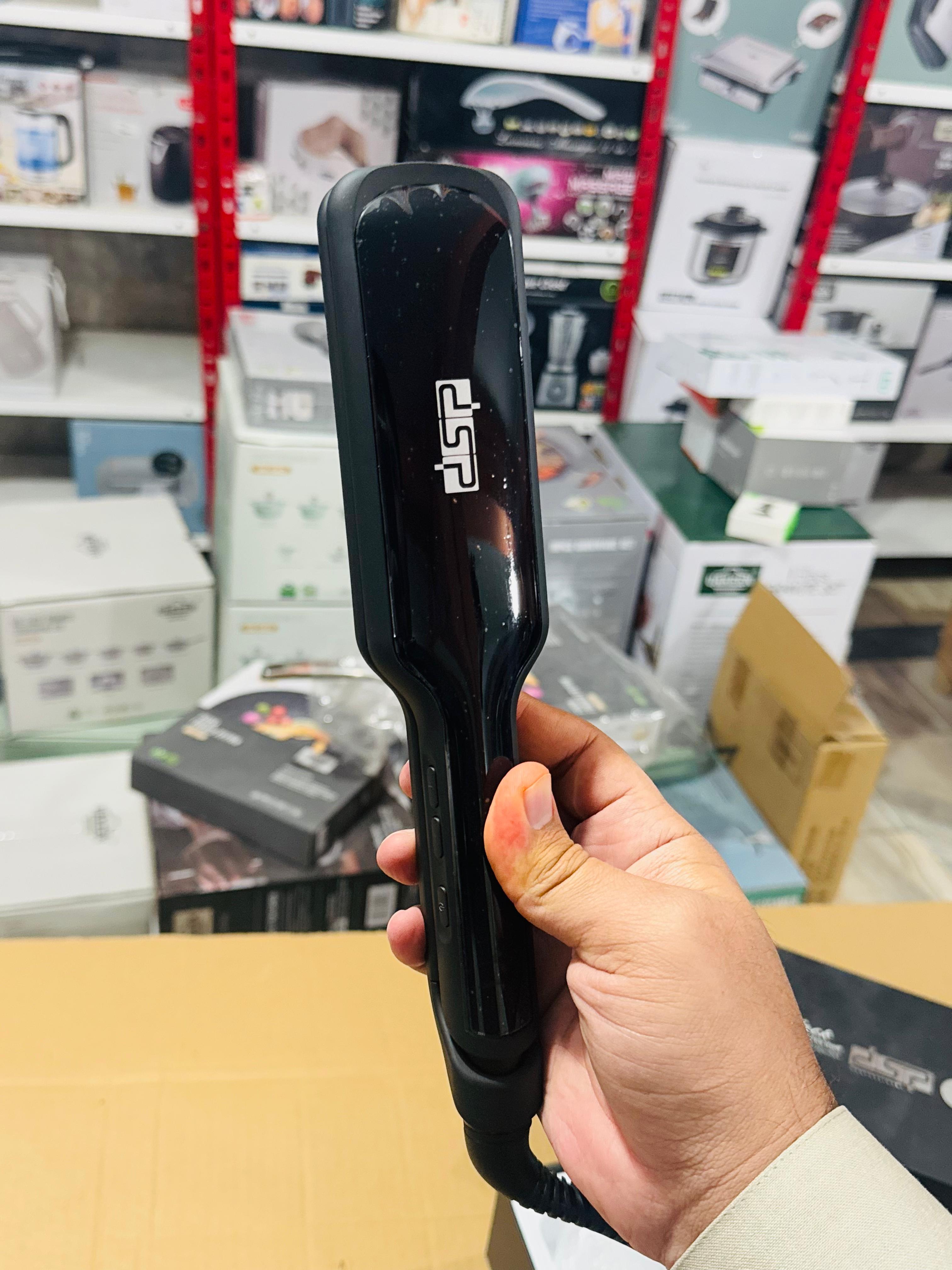 DSP Pitch Black 45W Hair Straightener G-10027