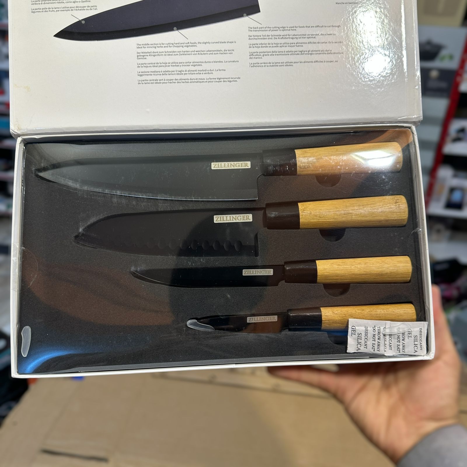 Zillinger 4pcs Knife Set