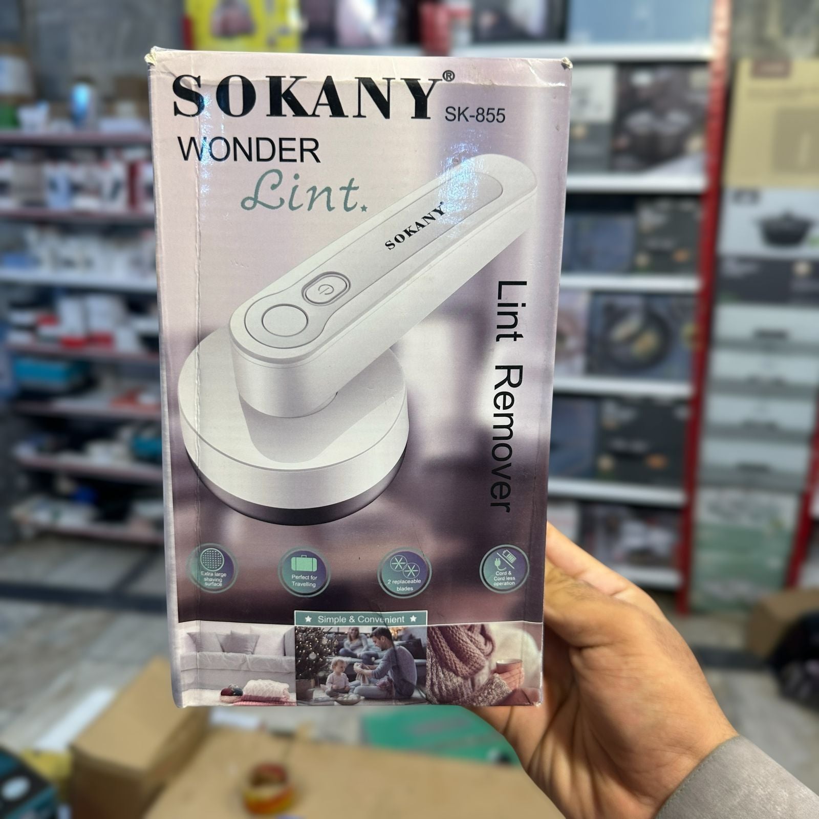 Sokany Rechargeable Lint Remover SK-855