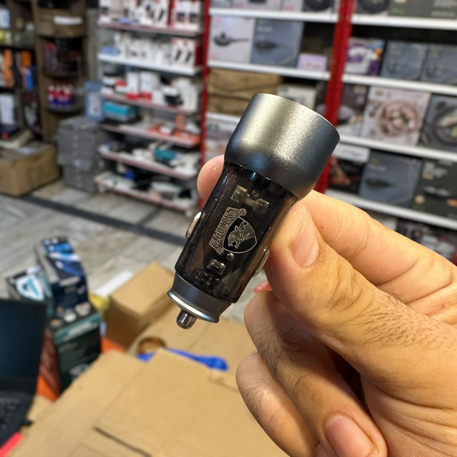 Metal 38W Car Charger G-300