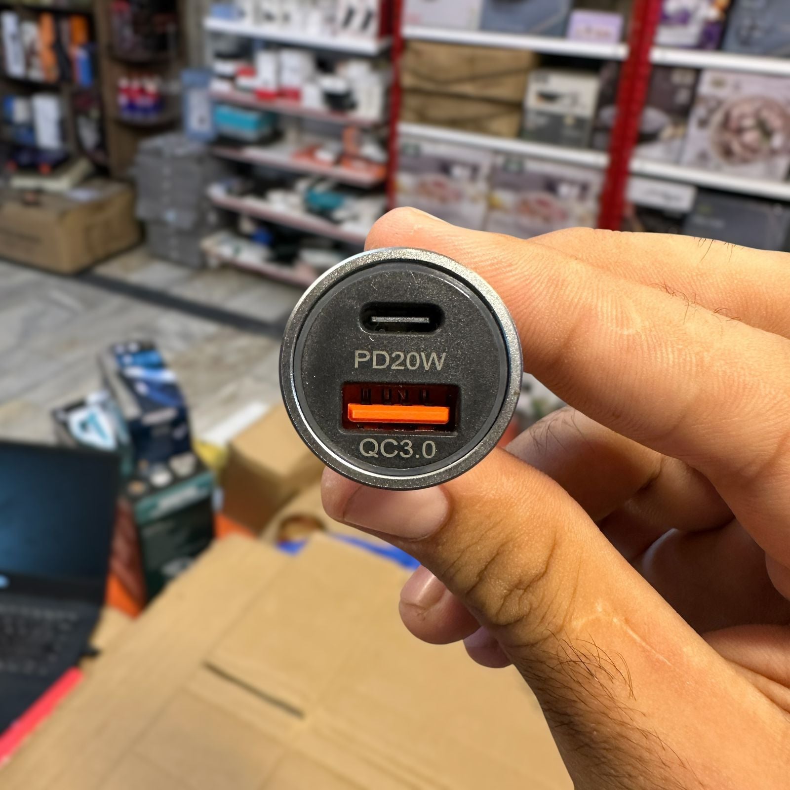 Metal 38W Car Charger G-300
