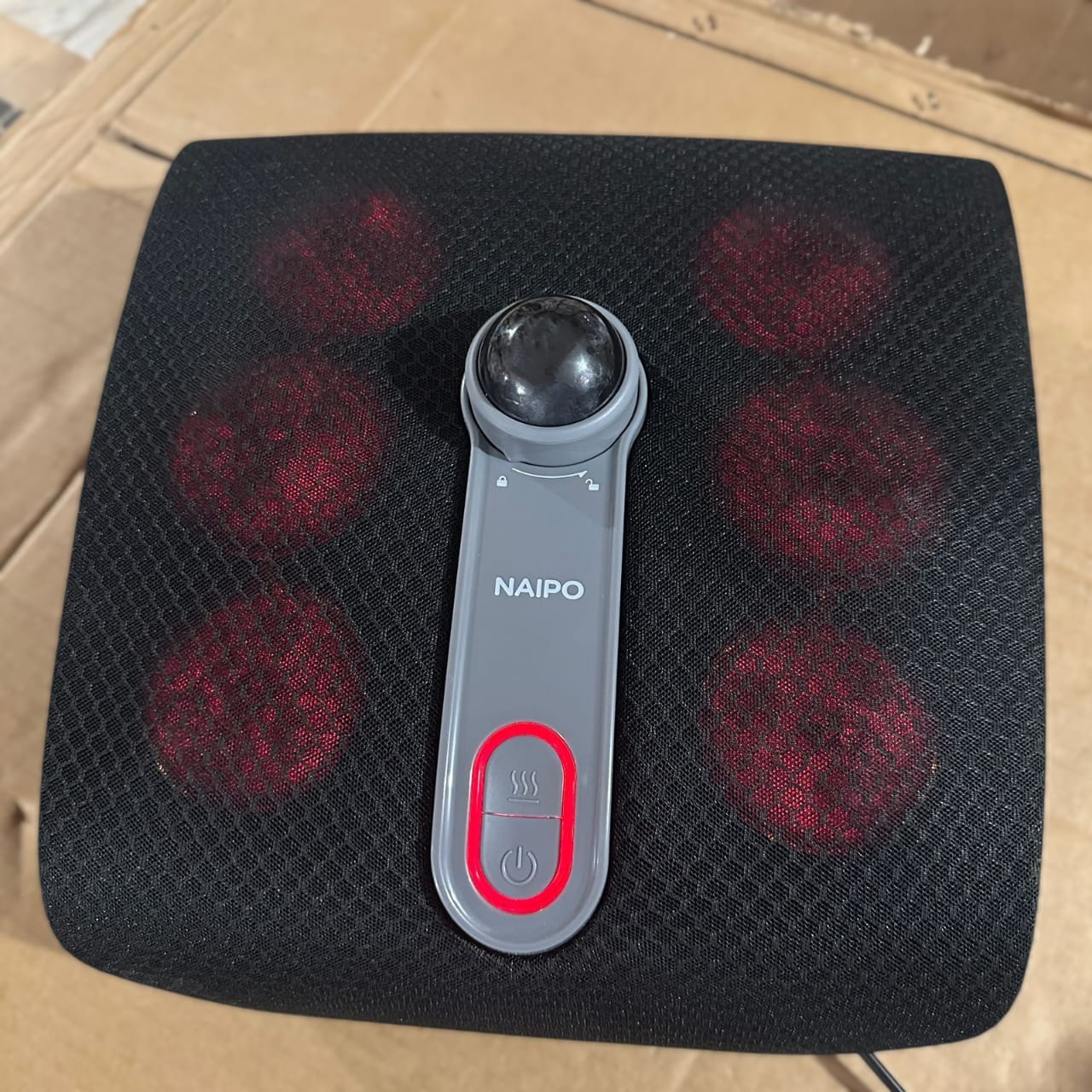 Naipo Shiatsu Foot Massager with Kneading & Heat