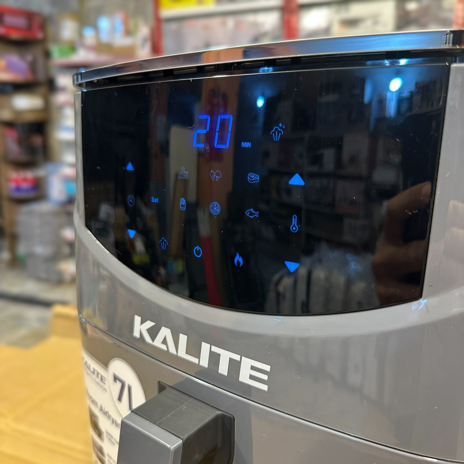 KALITE Digital Air Fryers with Steamer XXL 7L