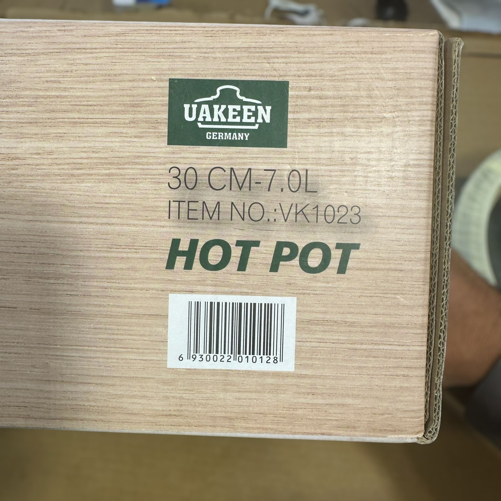 Uakeen Germany Induction Die-Cast Granite Hot Pot VK-1023
