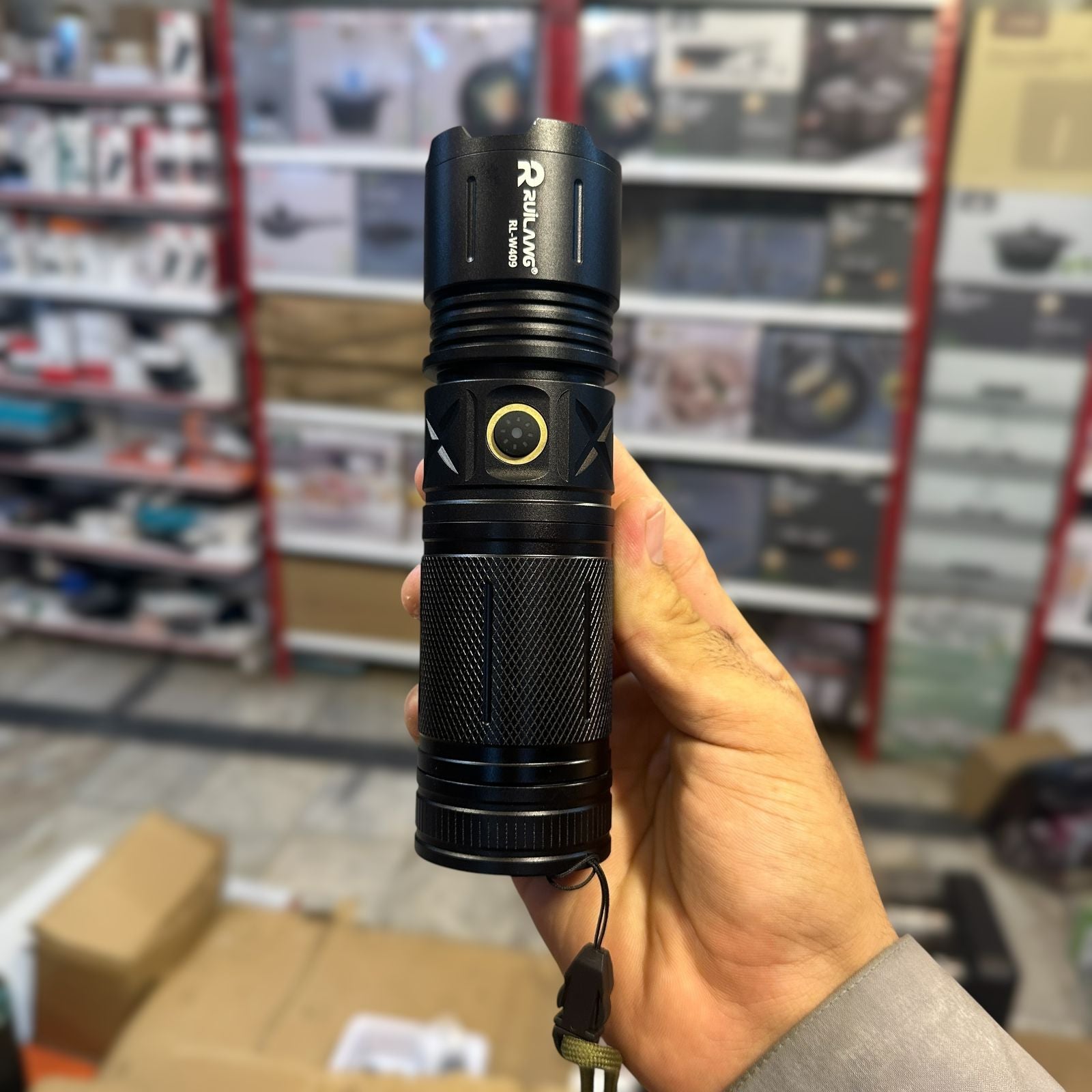 Laser LED Torch P90