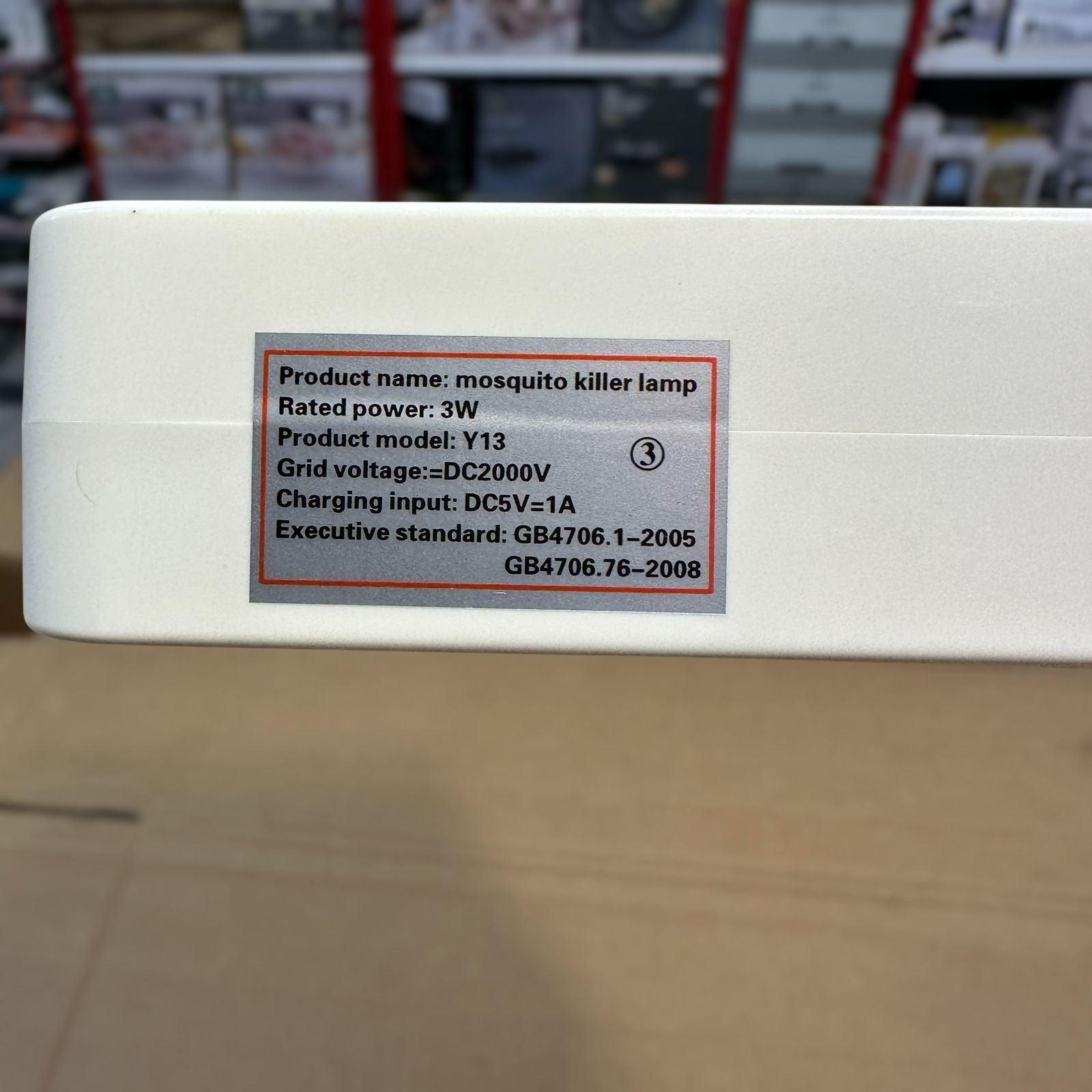 Chargeable Mosquito Killer Lamp