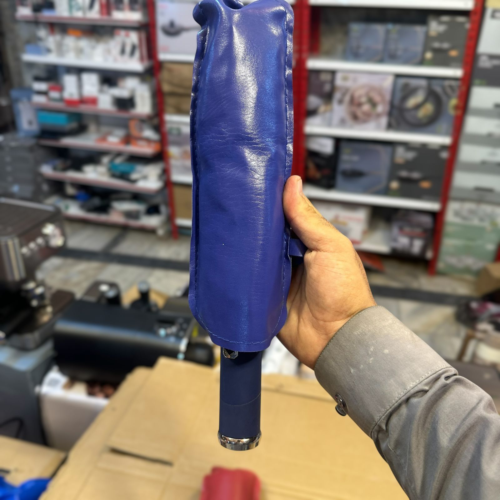 Foldable LED Automatic Umbrella with Pouch