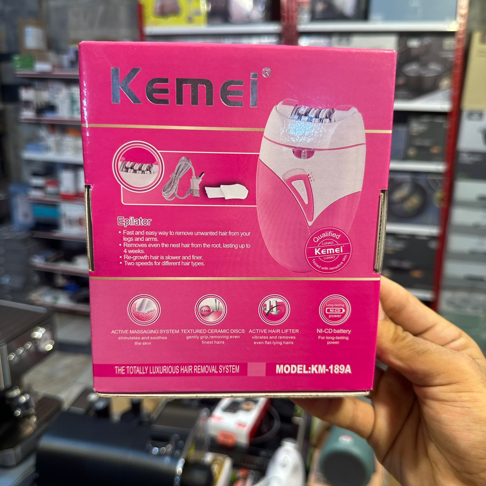 Kemei Ladies Epilator KM-189A