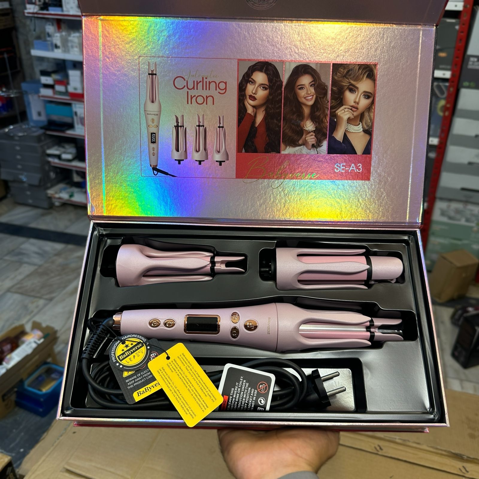 Babyverse 3X Curling Iron SE-A3