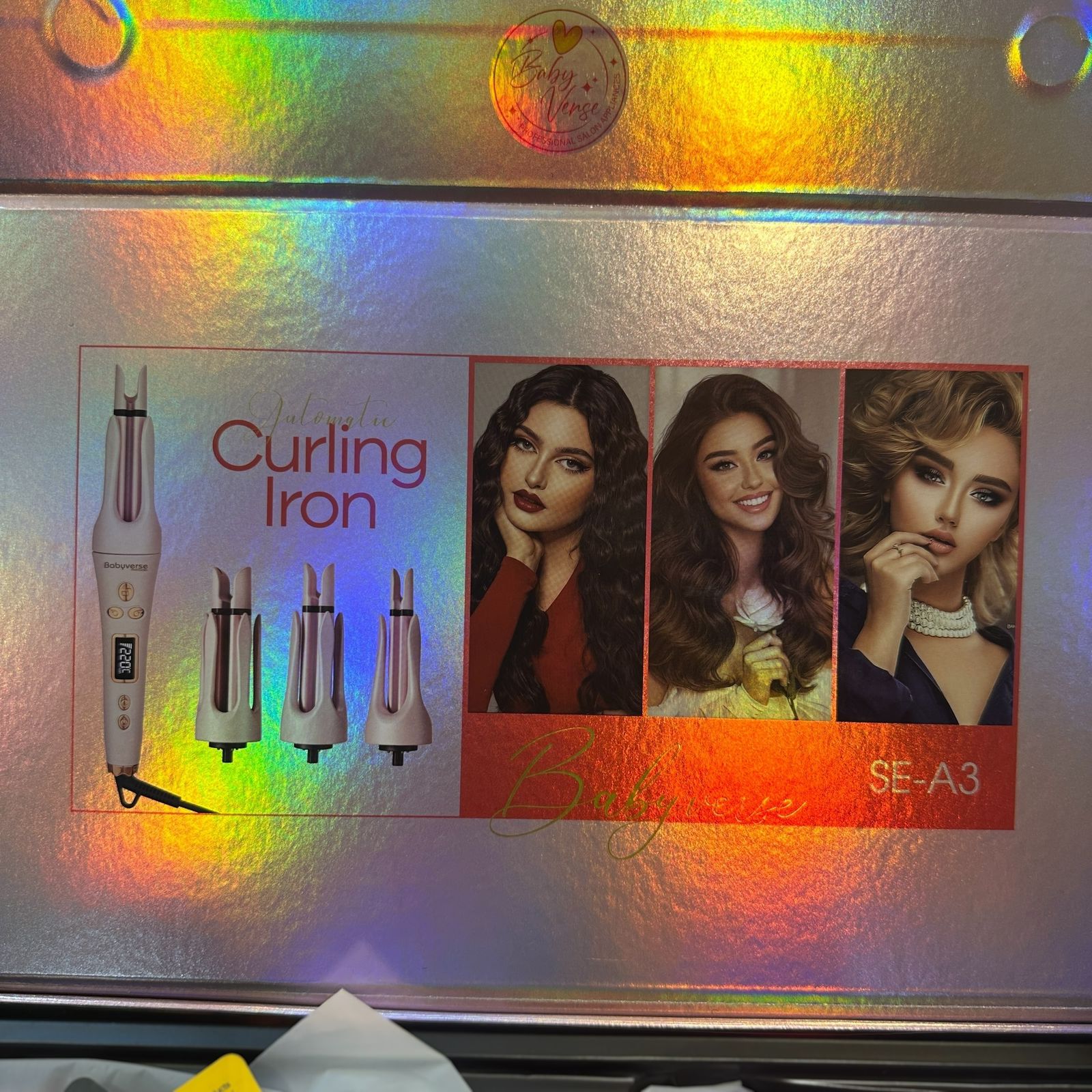 Babyverse 3X Curling Iron SE-A3