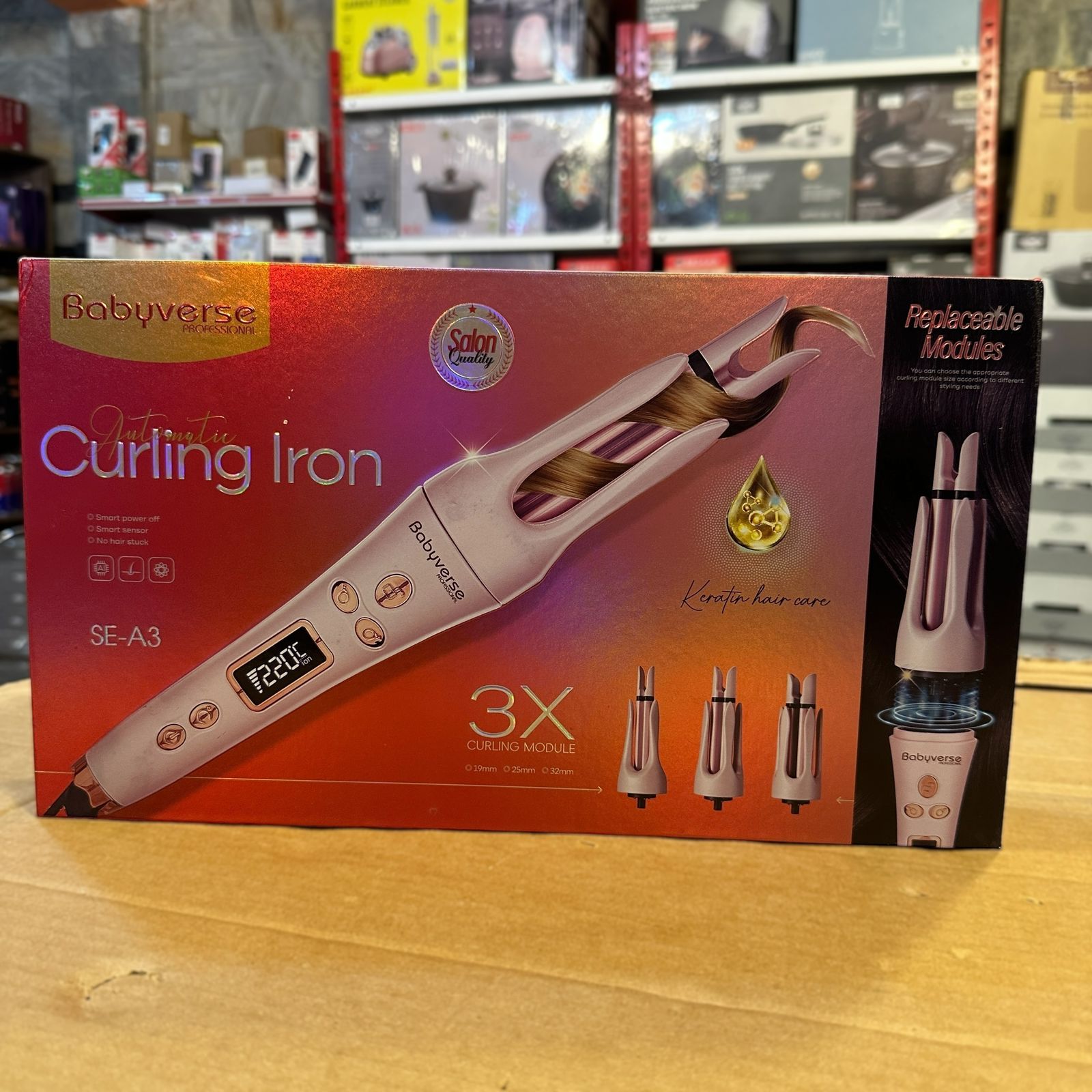 Babyverse 3X Curling Iron SE-A3
