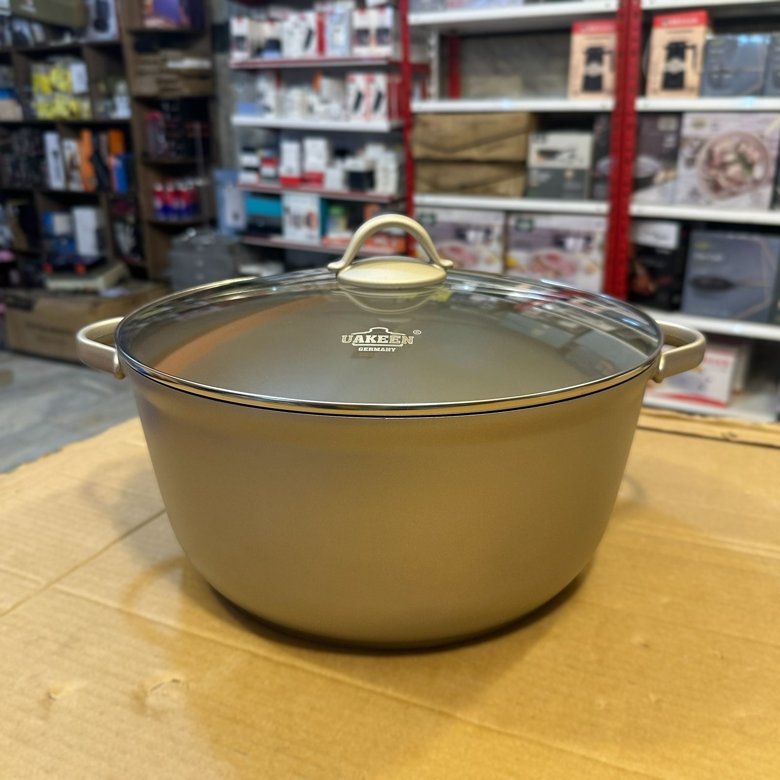 Uakeen Germany Induction Die-Cast Granite Casserole 32cm VK-532