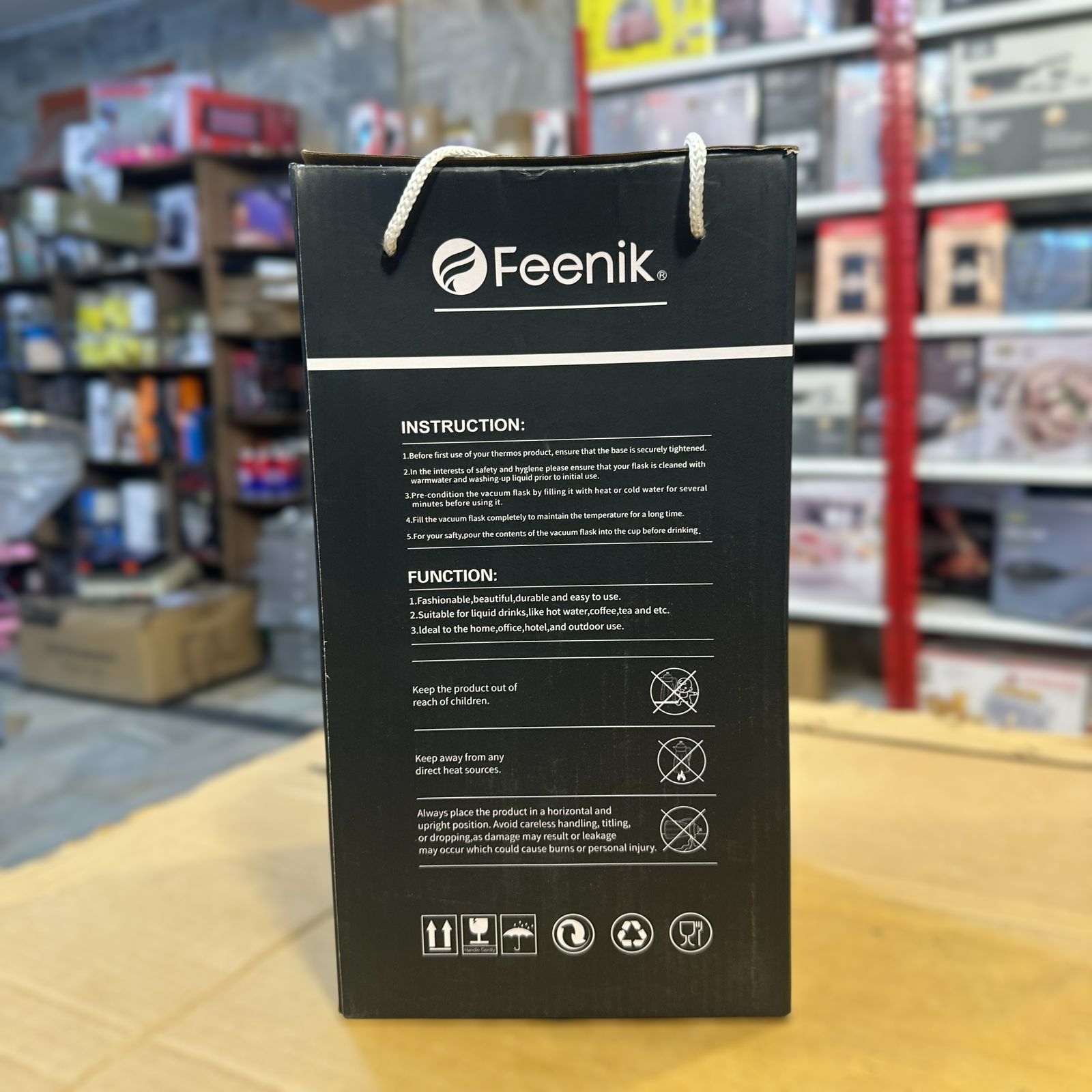 Golden Feenik Vacuum Flask 1L