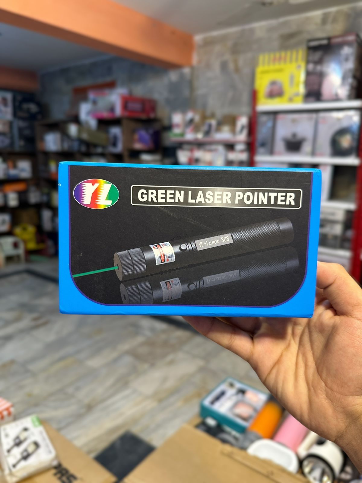 Green Laser Pointer YL-LASER 303