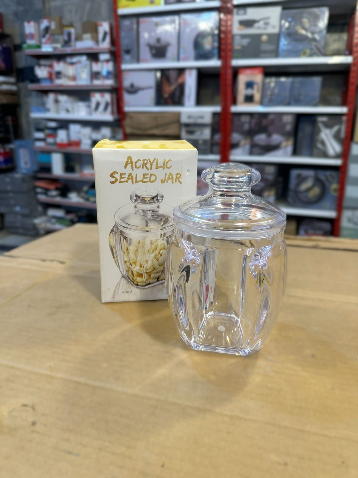 Acrylic Sealed Airtight Jar's