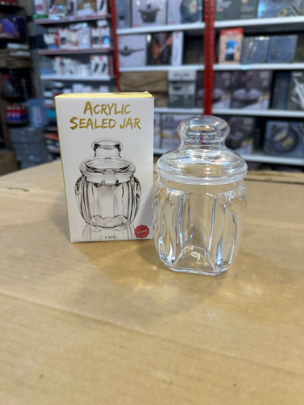 Acrylic Sealed Airtight Jar's