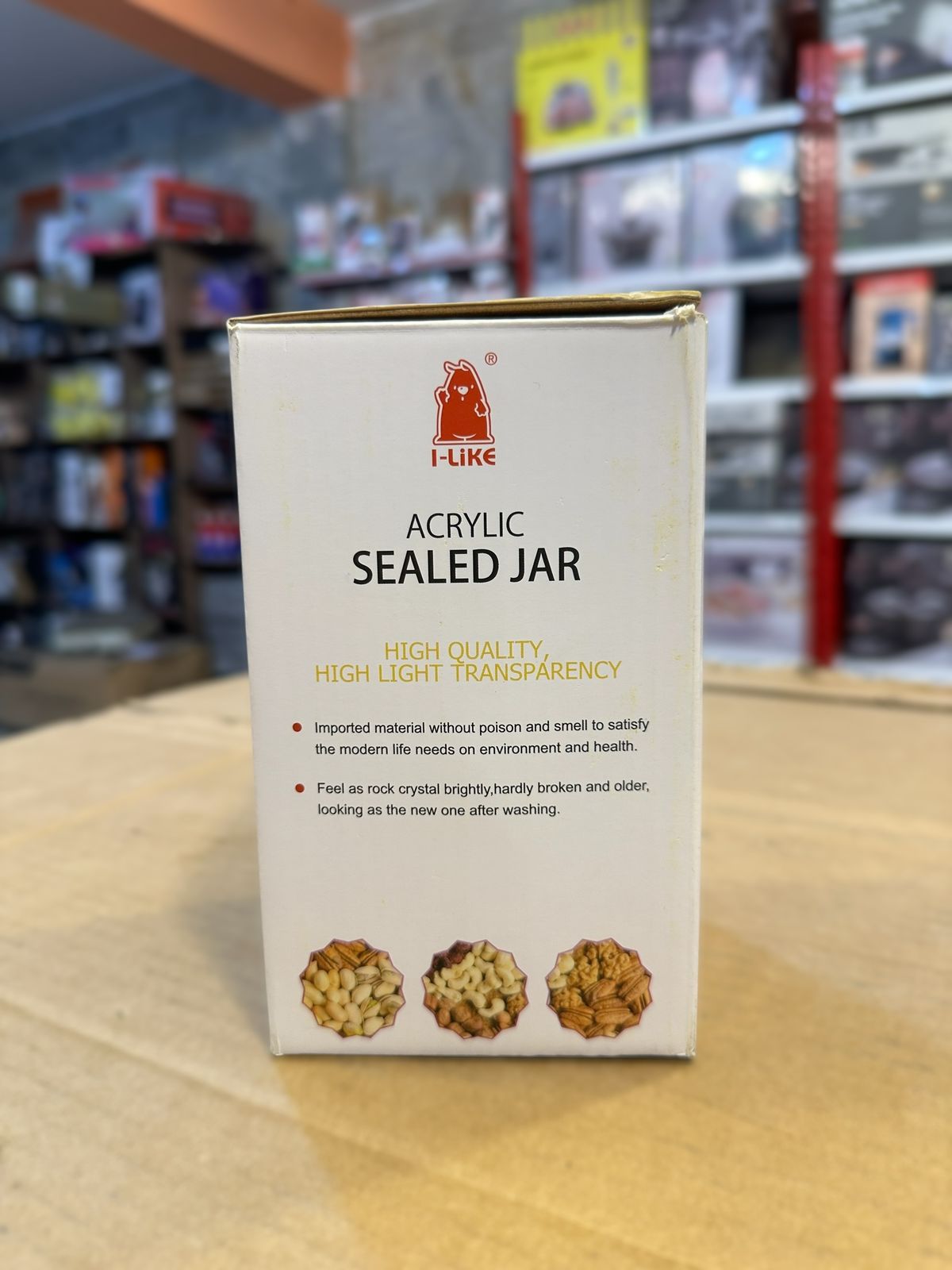 Acrylic Sealed Airtight Jar's