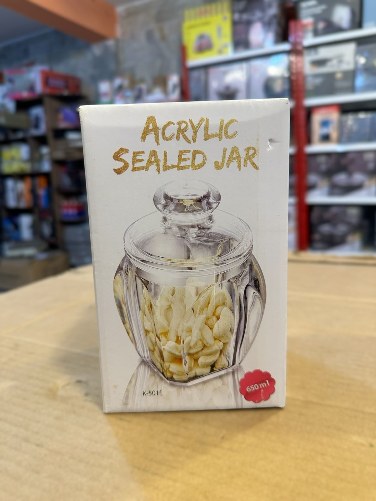 Acrylic Sealed Airtight Jar's