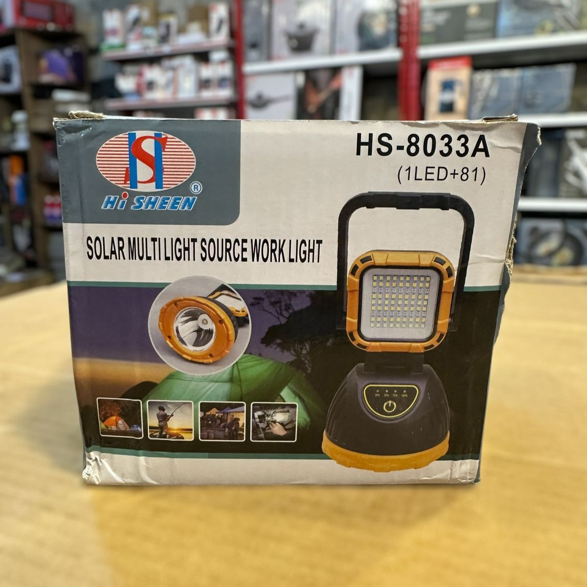 Solar Multi Source Work Light HS-8033A/B