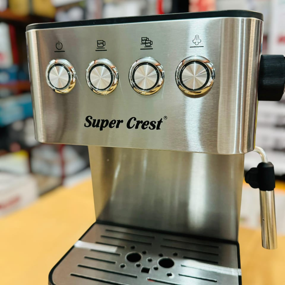 Super Crest Espresso Coffee Maker