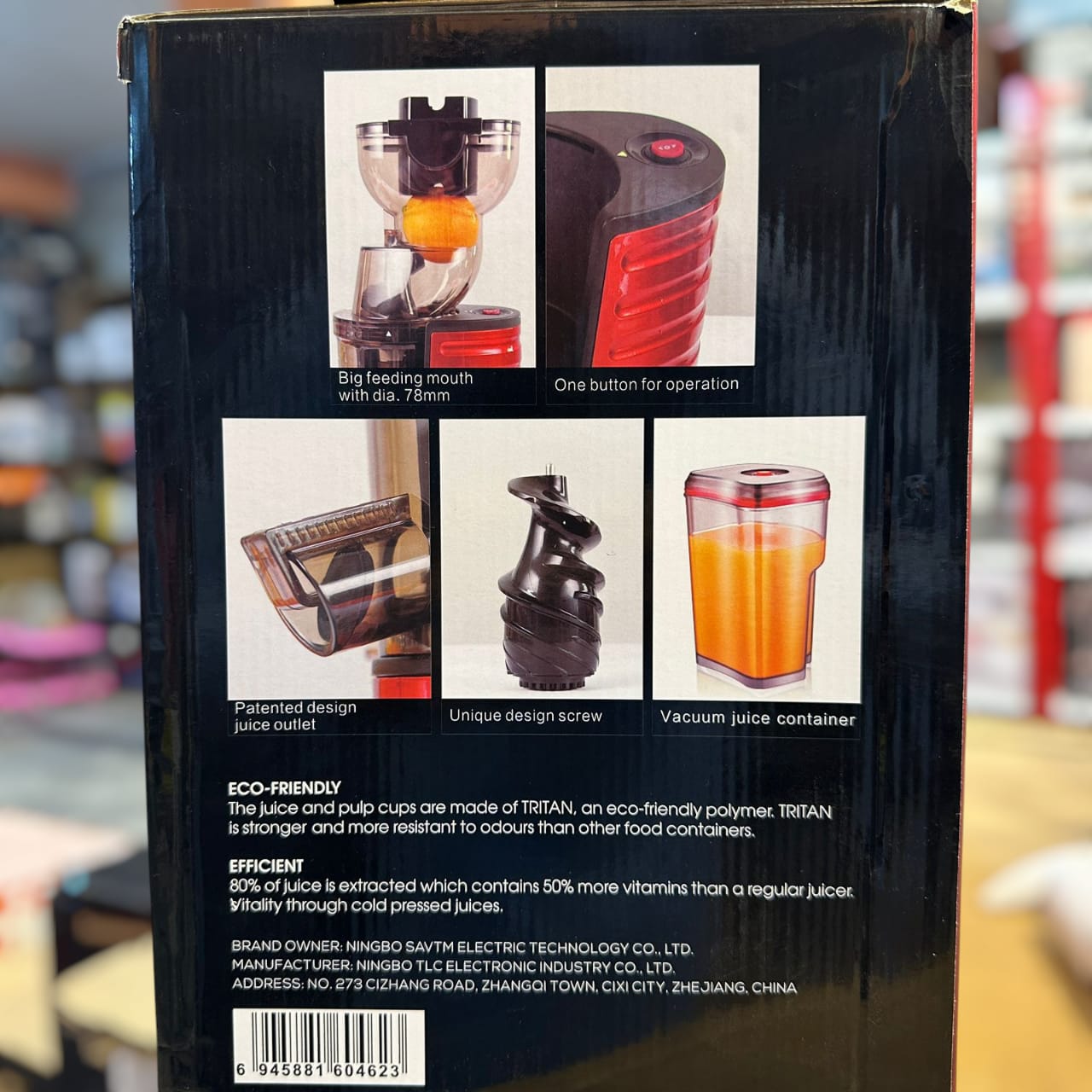 Lot Imported Wide Mouth Cold Press Slow Juicer