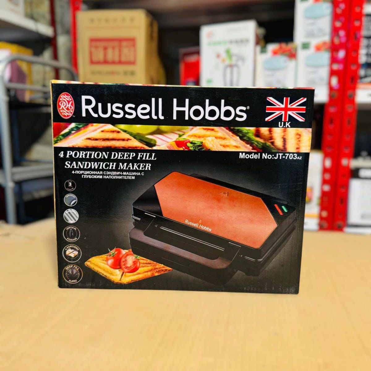 Russell Hobbs Sandwich Maker JT-703( Not Original)