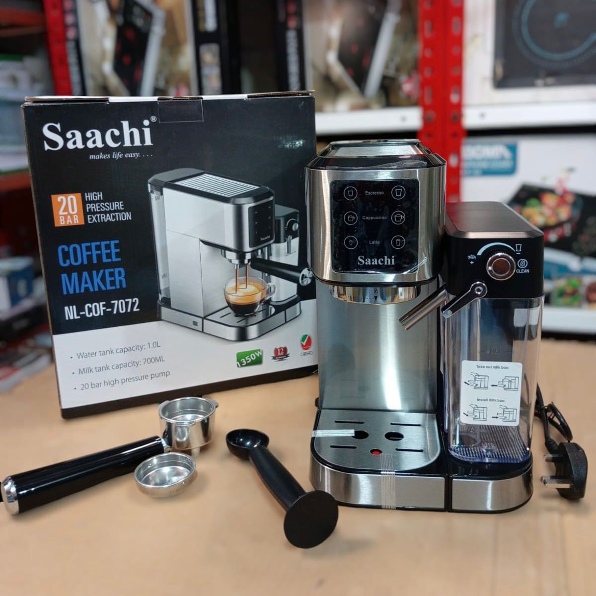 SAACHI 3 in 1 Coffee Maker NL-COF-7072