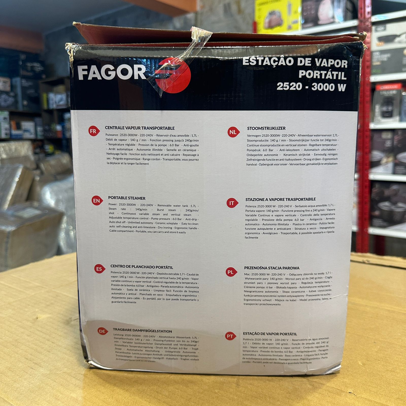 Spain Lot Imported Fagor Garment Steaming Iron
