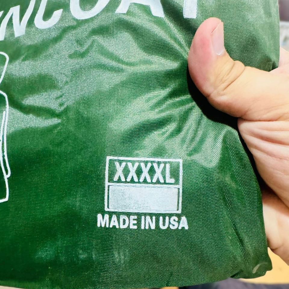 Made in USA Rain Coat