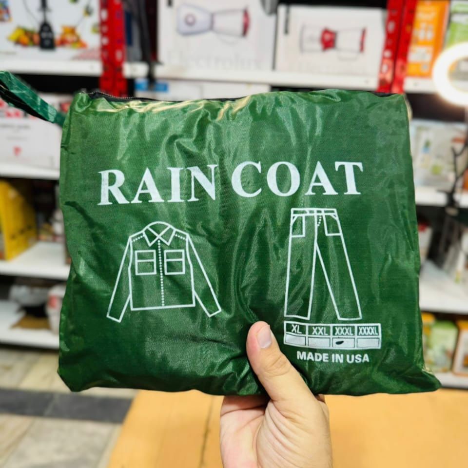 Made in USA Rain Coat