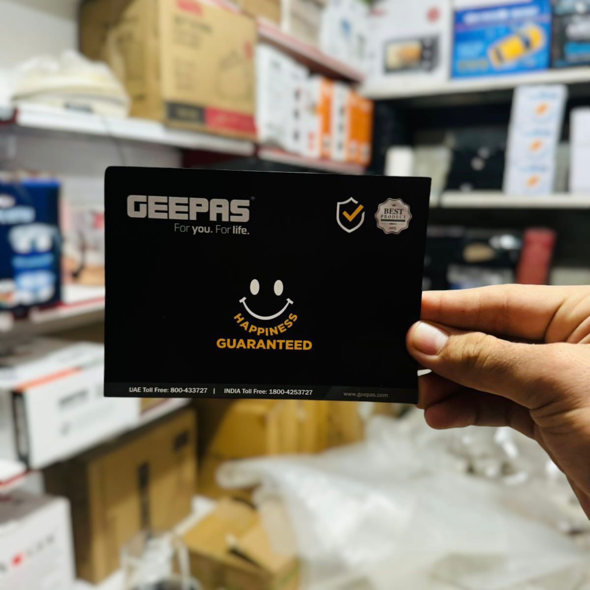 GEEPAS 600W 2 in 1 Stainless Steel Blender-5446