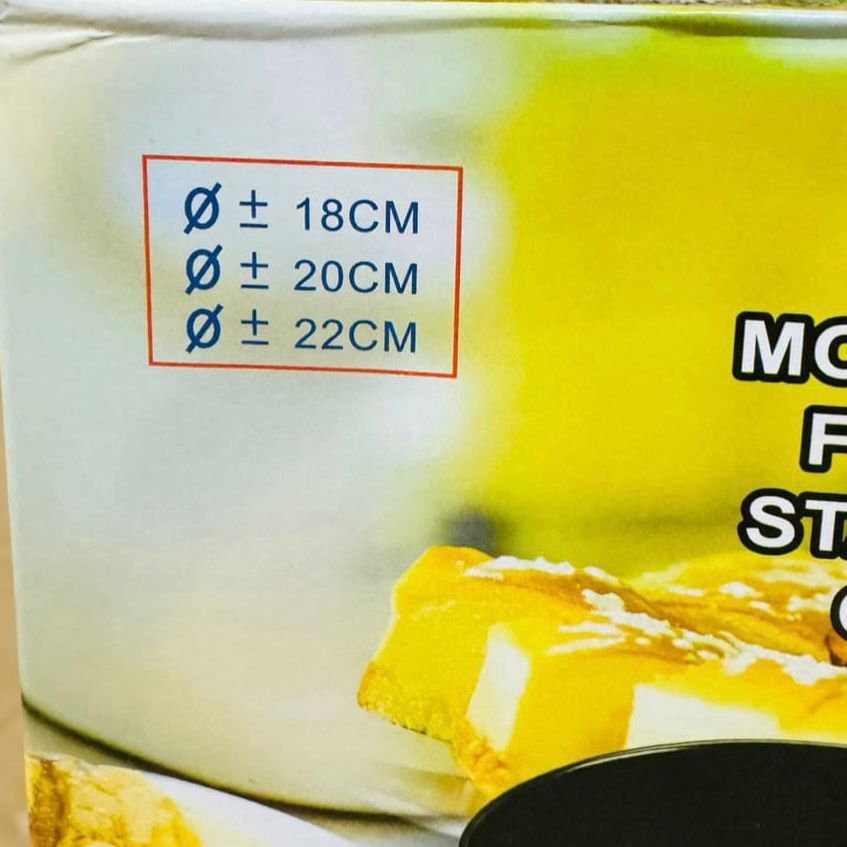 3Pcs Non-Stick Cake Mould Set