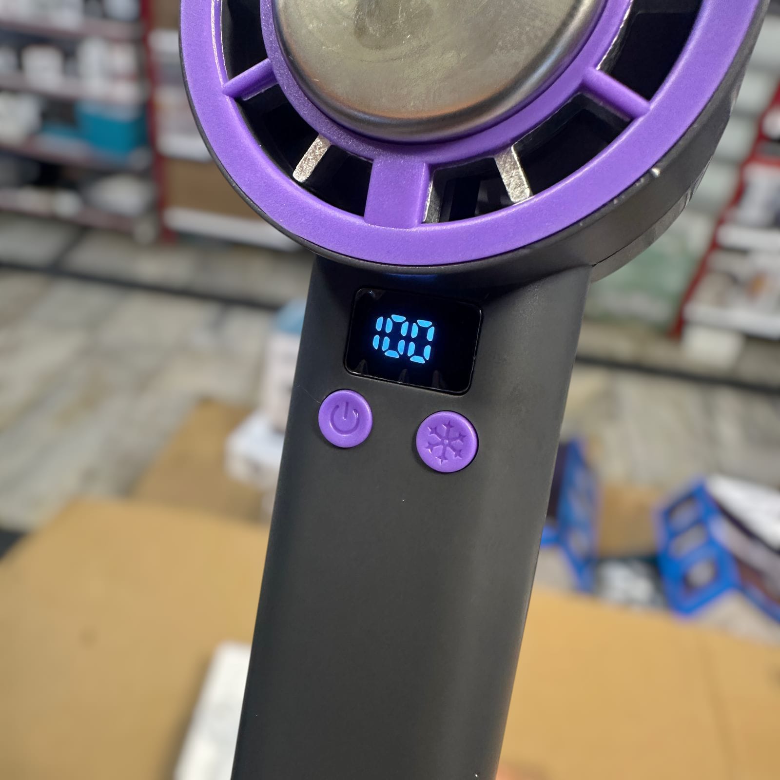 Portable Ice Compression Rechargeable Hand Fan XP-C01