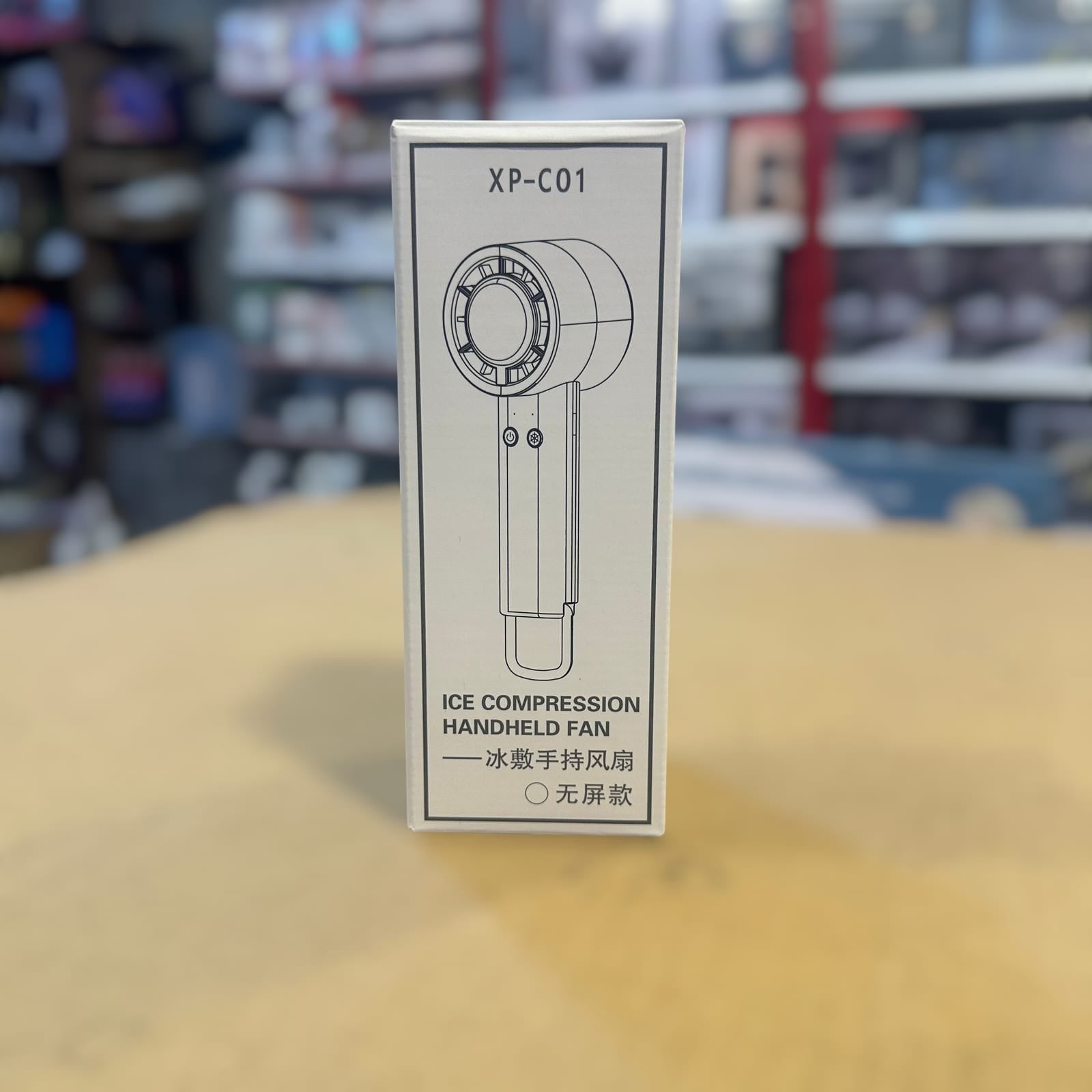 Portable Ice Compression Rechargeable Hand Fan XP-C01