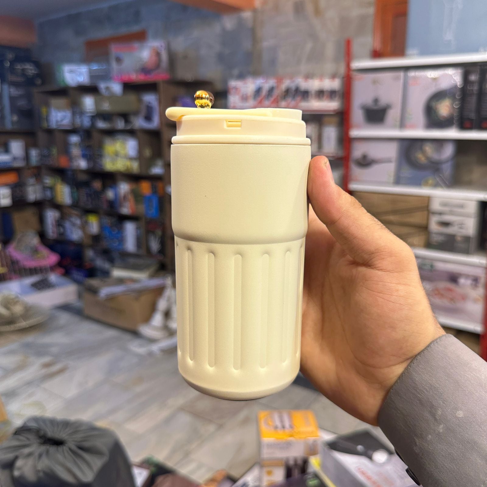 Star Coffee Mug with Temperature 450ml