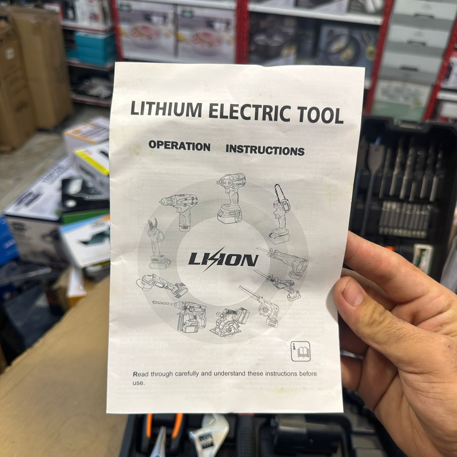 Rechargeable Drill + Multi Tool Box