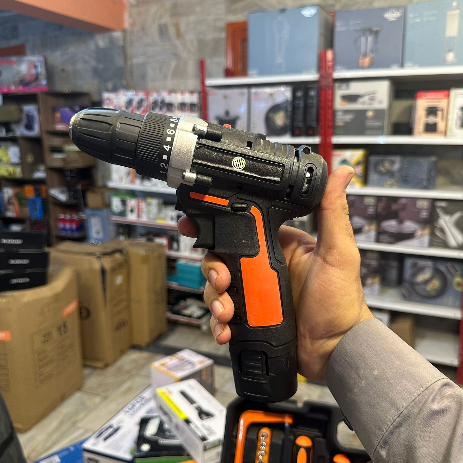 Rechargeable Drill + Multi Tool Box