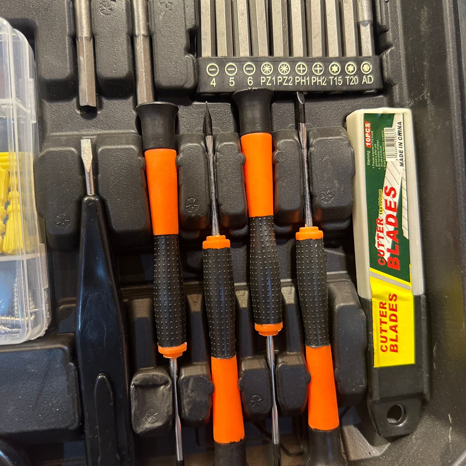 Rechargeable Drill + Multi Tool Box