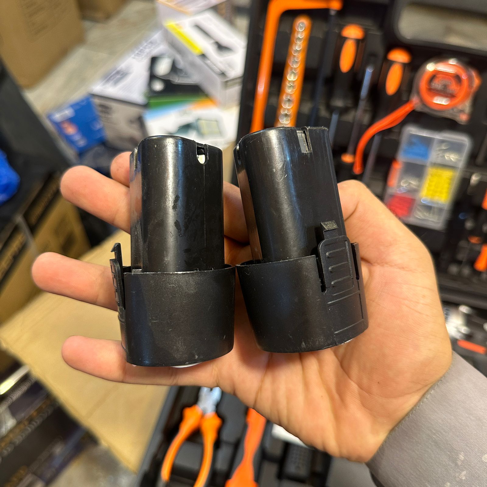 Rechargeable Drill + Multi Tool Box