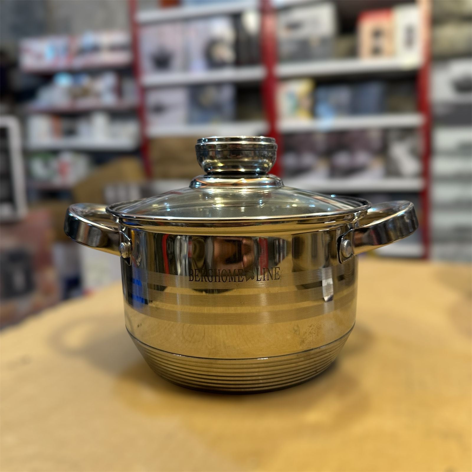 Berghome Line 16pcs Stainless Steel Cookware Set BL-1356