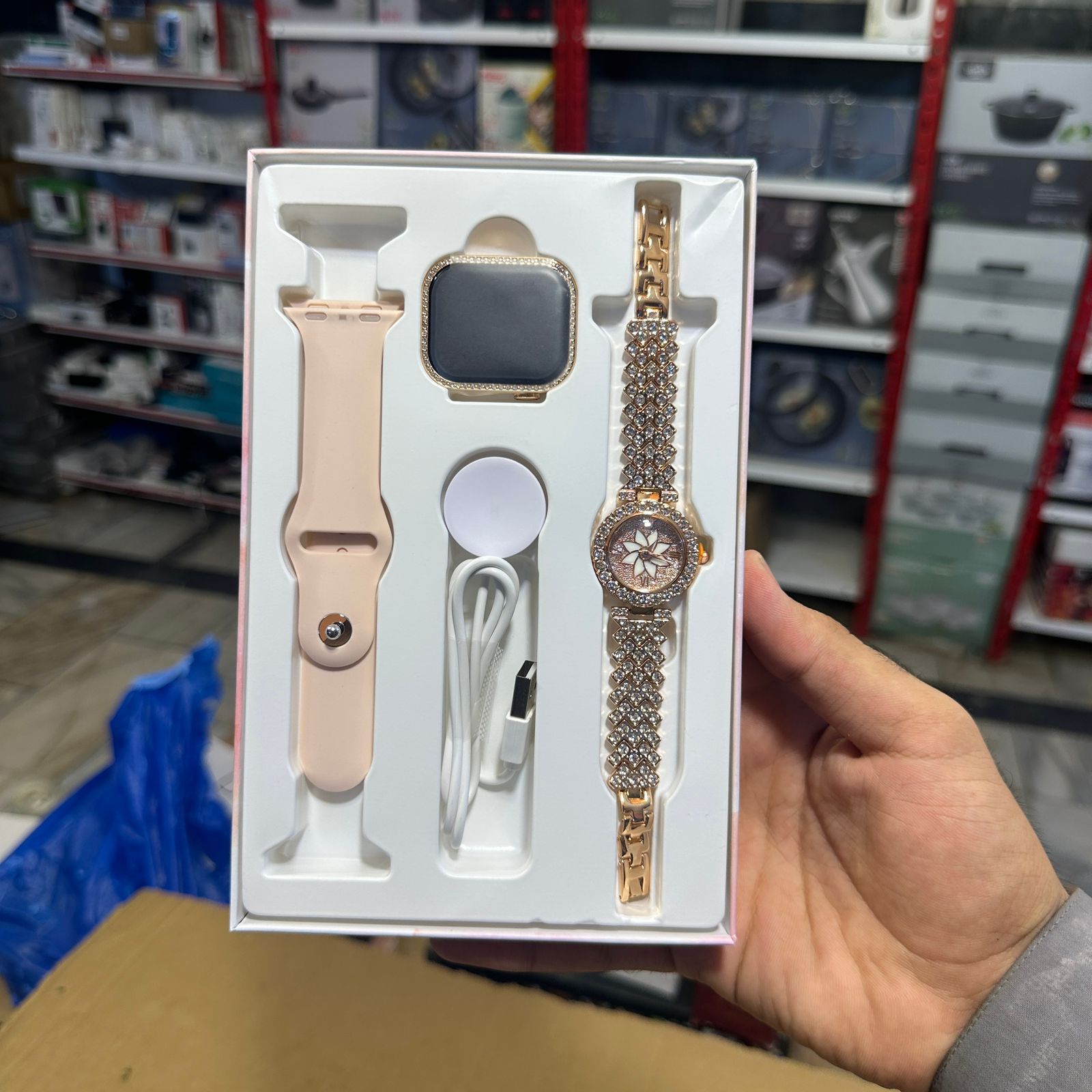 Ladies 2 in 1 Smart Watch ZW-10