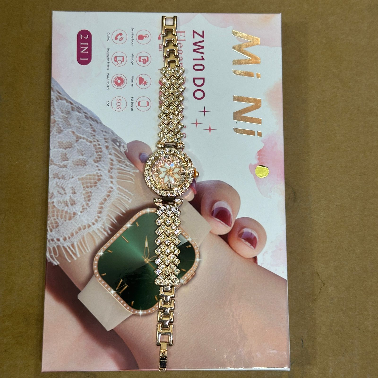 Ladies 2 in 1 Smart Watch ZW-10