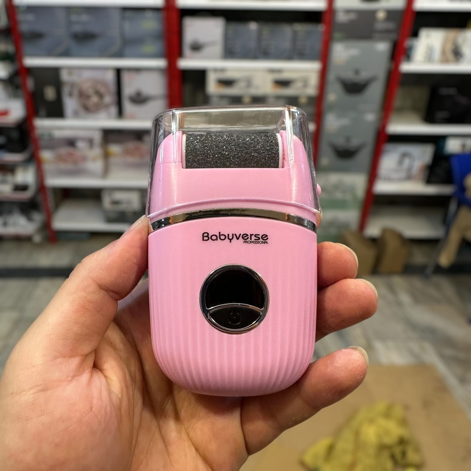 Babyverse Rechargeable 3 Heads Electronic Foot File