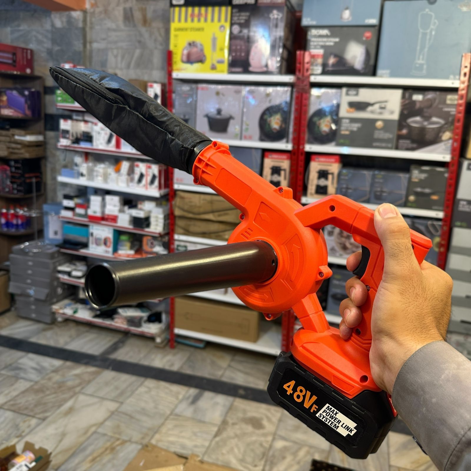 Cordless Air Blower and Vacuum
