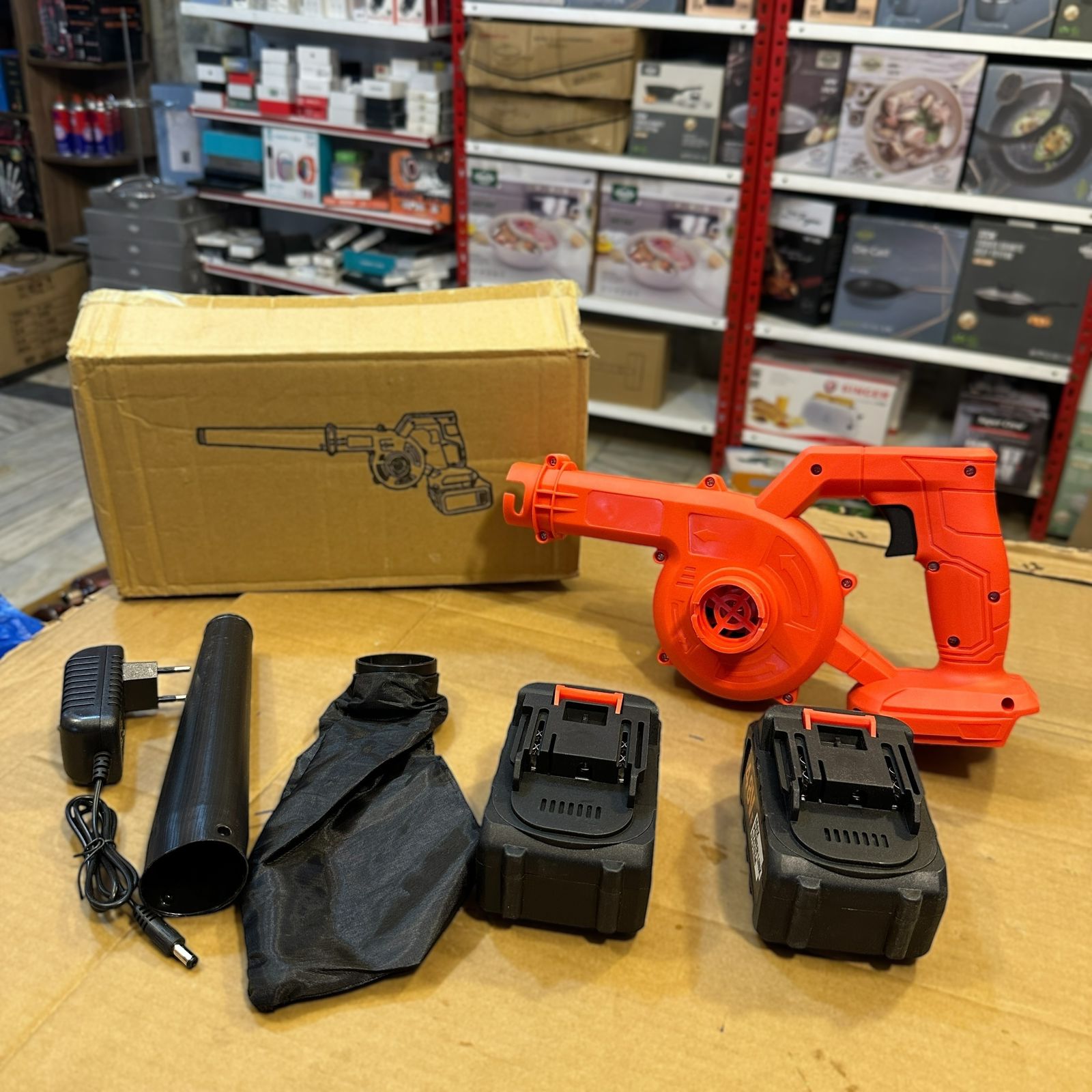 Cordless Air Blower and Vacuum