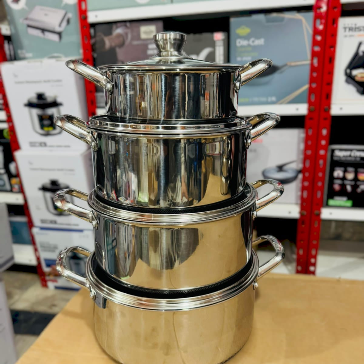 Laser Coated Honeycomb Cookware Set